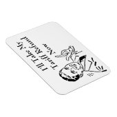 Vintage Tariff Refund Check Magneet (Rechterzijde)