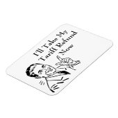 Vintage Tariff Refund Check Magneet (Linkerzijde)