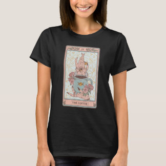 Vintage Tarot Card The Coffee  Coffee  Aesthetic T-shirt