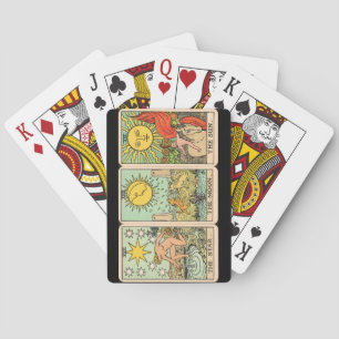 Vintage Tarot Trio Pokerkaarten