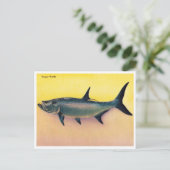 Vintage Tarpon Florida  Briefkaart (Staand voorkant)