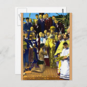 Vintage Tarpon Springs Epiphany Day Briefkaart (Voorkant / Achterkant)