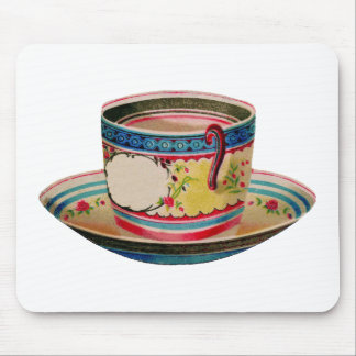 vintage teacup muismat