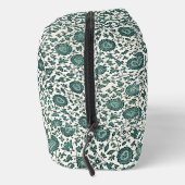 Vintage Teal Floral China Pattern Print  Toilettasje (Rechts)