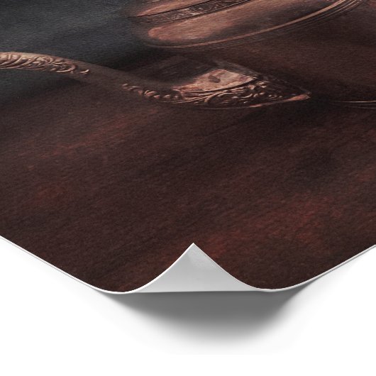 Vintage Teapot Print (Hoek)