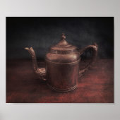 Vintage Teapot Print (Voorkant)