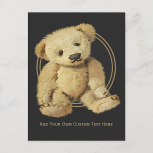 Vintage Teddy Bear Briefkaart