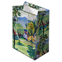 Vintage Tegernsee Landscape August Macke Medium Cadeauzakje