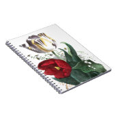 Vintage Tekening: Tulpen Notitieboek (Rechterzijde)