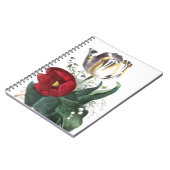 Vintage Tekening: Tulpen Notitieboek (Linkerzijde)