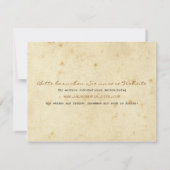 Vintage Telegramm Save the Date (Achterkant)