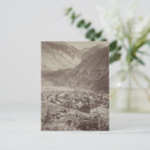 Vintage Telluride Cityscape Briefkaart (Staand voorkant)
