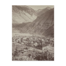 Vintage Telluride Cityscape