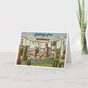 Vintage Tennessee Kaart