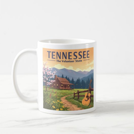 Vintage Tennessee Koffiemok (Links)