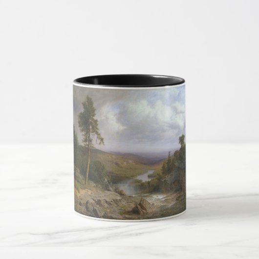 Vintage Tennessee Landschap Mok (Midden)