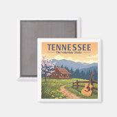 Vintage Tennessee Magneet (Voorkant / Achterkant)