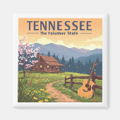 Vintage Tennessee Magneet (Voorkant)