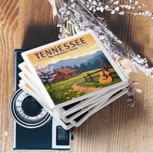 Vintage Tennessee Magneet
