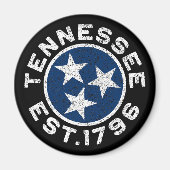 Vintage Tennessee Magneet (Voorkant)