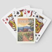 Vintage Tennessee Pokerkaarten (Achterkant)