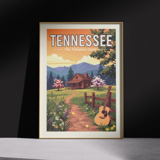 Vintage Tennessee Poster