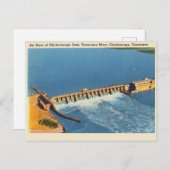 Vintage Tennessee River, Chattanooga, Tennessee Briefkaart (Voorkant / Achterkant)