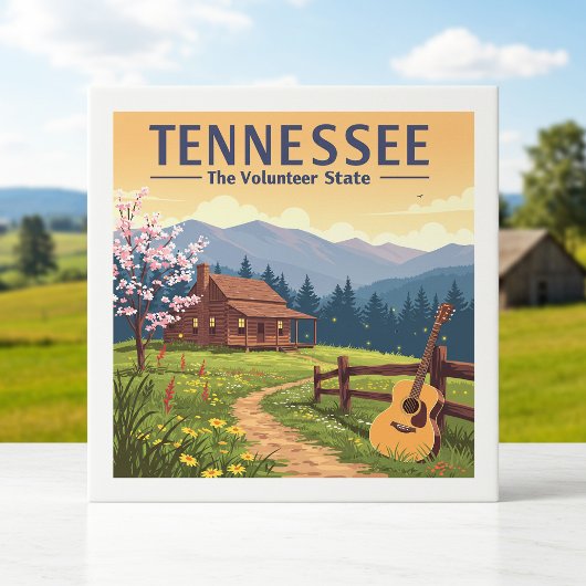 Vintage Tennessee Tegeltje