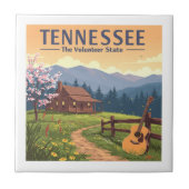 Vintage Tennessee Tegeltje (Voorkant)