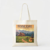Vintage Tennessee Tote Bag (Voorkant)