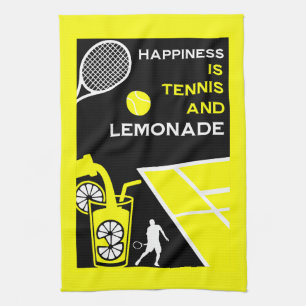Vintage Tennis Lemonade Theedoek