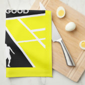 Vintage Tennis Lemonade Theedoek (Quarter Fold)