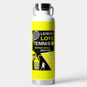 Vintage Tennis Lemonade Waterfles (Voorkant)