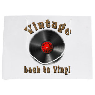 Vintage - Terug naar Vinyl is het record terug Groot Cadeauzakje