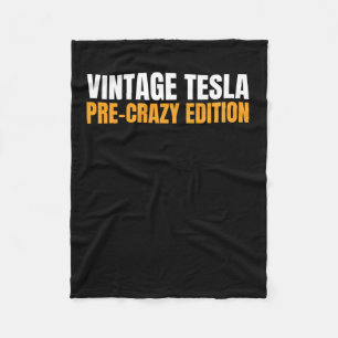 Vintage Tesla - Pre-crazy Edition Magneet Of Stick Fleece Deken