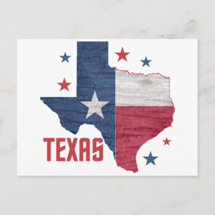 Vintage Texas Briefkaart