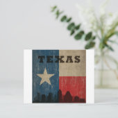 Vintage Texas Briefkaart (Staand voorkant)