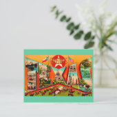 Vintage Texas Greeting Postcard Briefkaart (Staand voorkant)