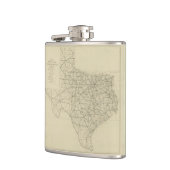 Vintage Texas Highway Map (1919) Heupfles (Links)