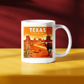 Vintage Texas Koffiemok