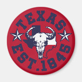 Vintage Texas Magneet (Voorkant)