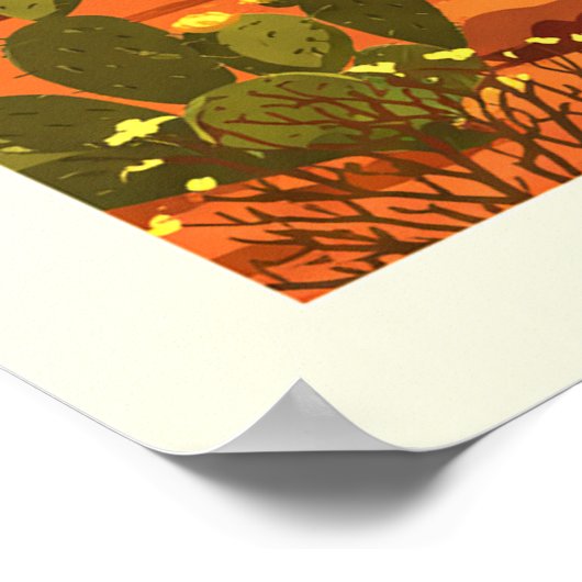 Vintage Texas Poster (Hoek)