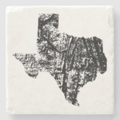 Vintage Texas Stone Onderzetter (Voorkant)