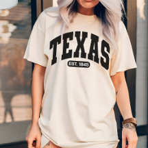Vintage Texas T-shirt, USA Patriottisch Cadeau voo