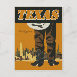 Vintage Texas Travel Briefkaart