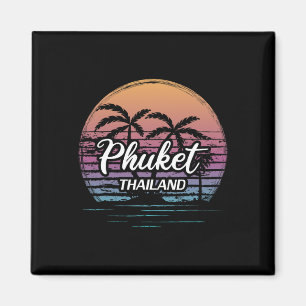 Vintage Thailand Vakantie Reizen Azië Thaise Stran Magneet