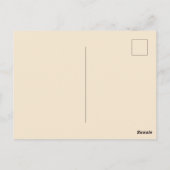 Vintage Thanksgiving Briefkaart (Achterkant)