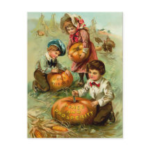 Vintage Thanksgiving Briefkaart