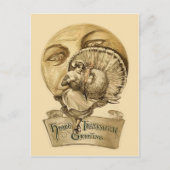 Vintage Thanksgiving Briefkaart (Voorkant)