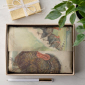 Vintage Thanksgiving Mix Series Design 15 Tissuepapier (Geschenk)